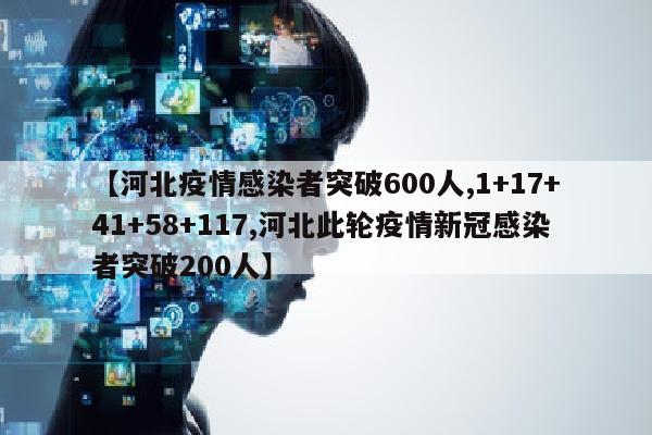 【河北疫情感染者突破600人,1+17+41+58+117,河北此轮疫情新冠感染者突破200人】