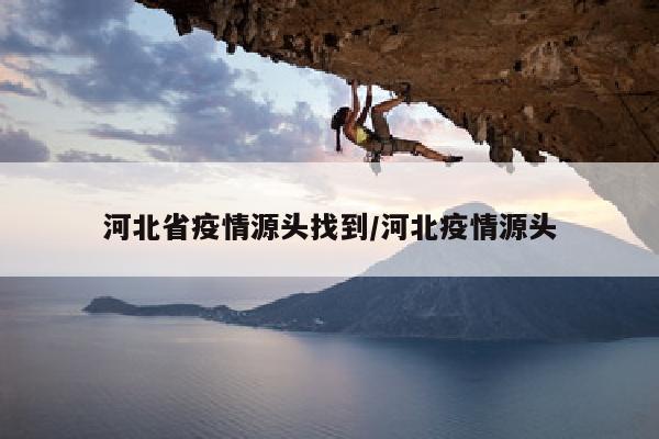 河北省疫情源头找到/河北疫情源头