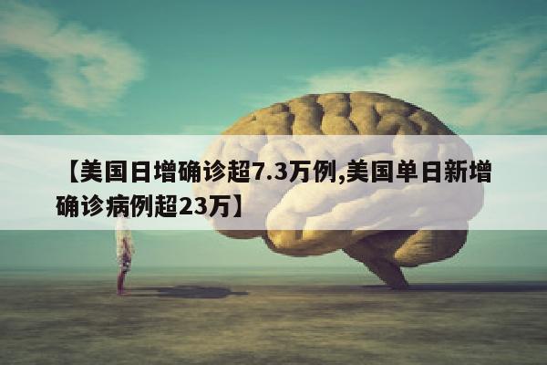 【美国日增确诊超7.3万例,美国单日新增确诊病例超23万】
