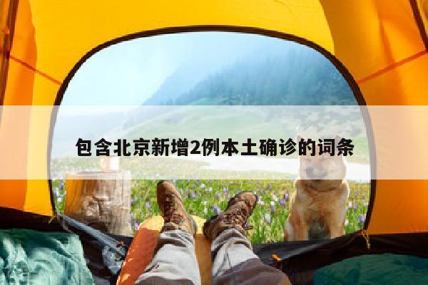 包含北京新增2例本土确诊的词条