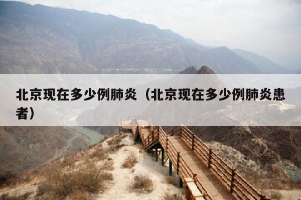 北京现在多少例肺炎（北京现在多少例肺炎患者）