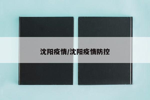 沈阳疫情/沈阳疫情防控