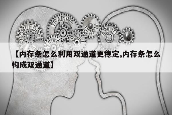 【内存条怎么利用双通道更稳定,内存条怎么构成双通道】