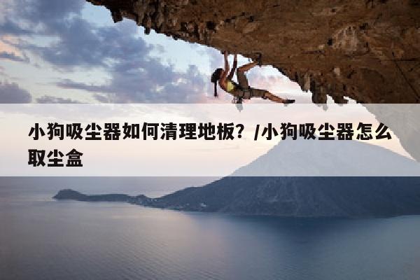 小狗吸尘器如何清理地板？/小狗吸尘器怎么取尘盒