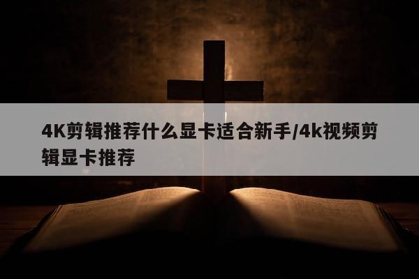 4K剪辑推荐什么显卡适合新手/4k视频剪辑显卡推荐