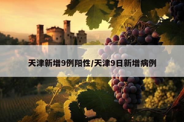 天津新增9例阳性/天津9日新增病例