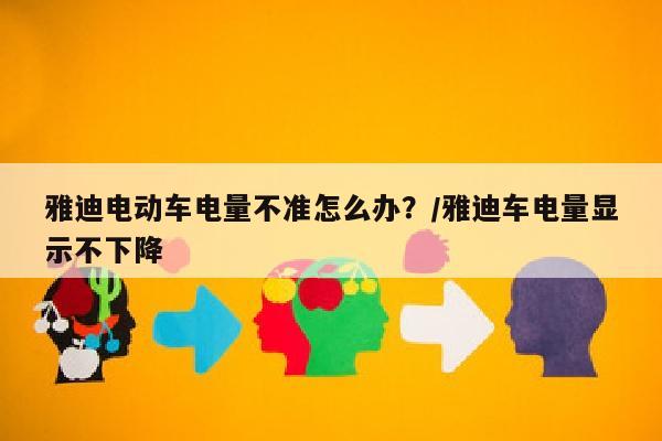 雅迪电动车电量不准怎么办？/雅迪车电量显示不下降