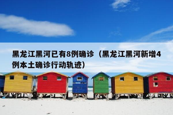 黑龙江黑河已有8例确诊（黑龙江黑河新增4例本土确诊行动轨迹）